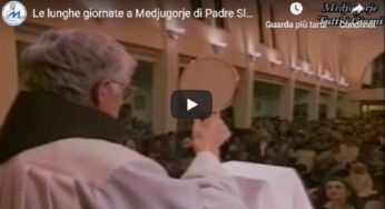 Le lunghe giornate a Medjugorje di Padre Slavko VIDEO TESTIMONIANZA (filmato storico)
