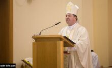 mons. Petar Palić, vescovo di Mostar e Duvno