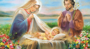 La Sacra Famiglia, è con noi