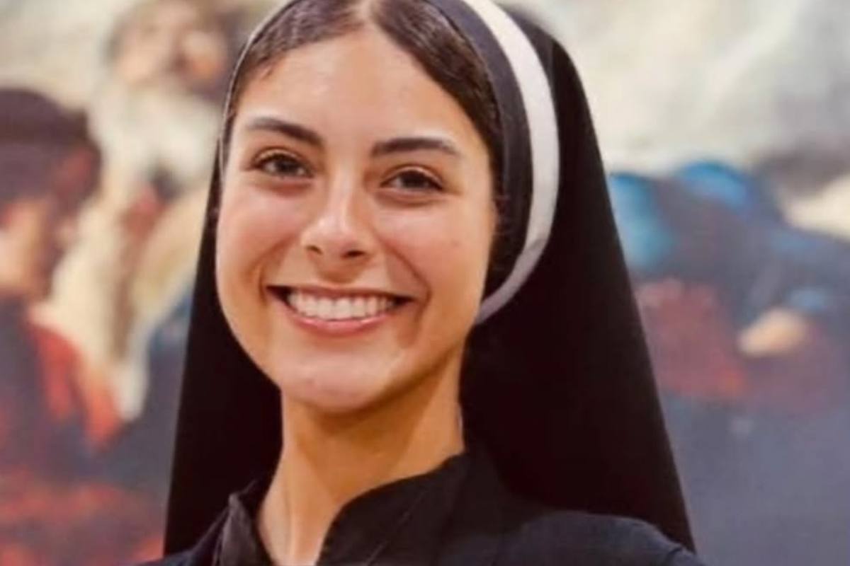 Suor Eva in primo piano