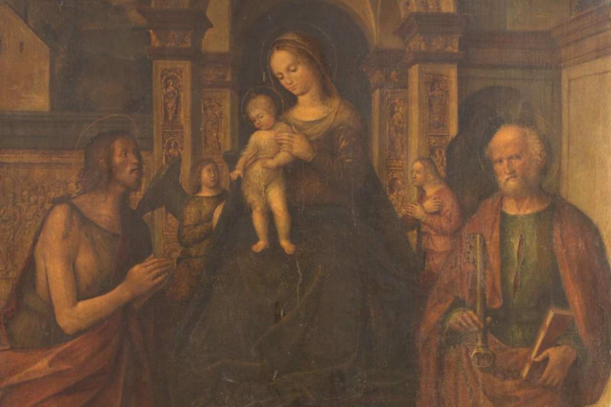 ritrovamento pala altare francesco verla