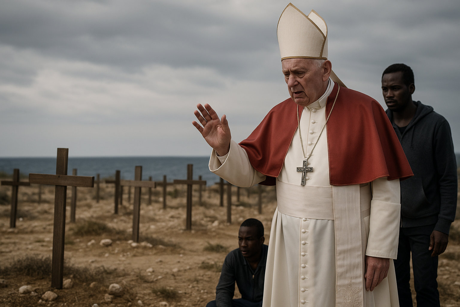 Leone XIV a Lampedusa: il Papa nel cimitero dei migranti e il richiamo alle responsabilità globali (2)