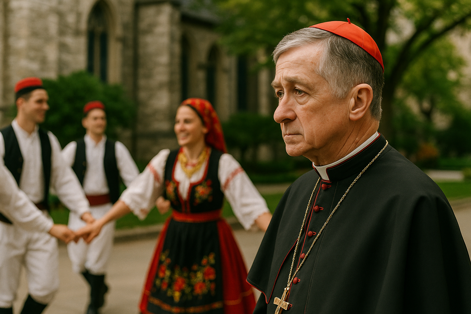 Cardinale Cupich sulla sinodalità: il 'kolo' croato come metafora del cammino della Chiesa